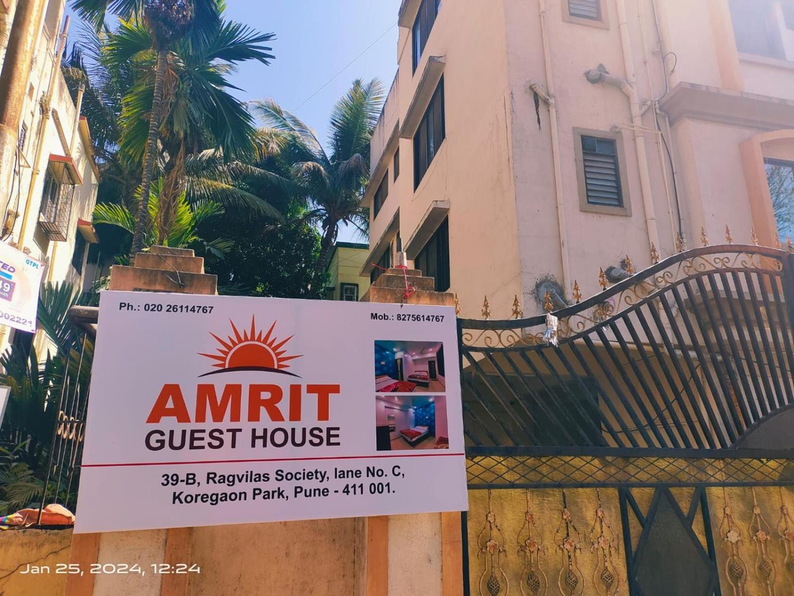 Amrit Guest House Pune Exterior foto